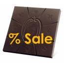 SALE 5 x 50g Schoko-Schamane Meersalz, 59% Kakao. Bruch-Ware ohne Umverpackung