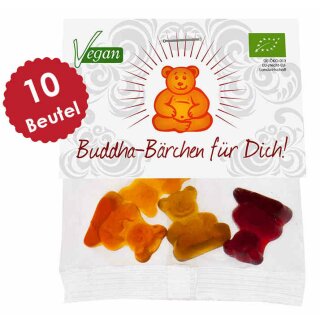 10 x 19g Minibeutel "Buddha-Bärchen"